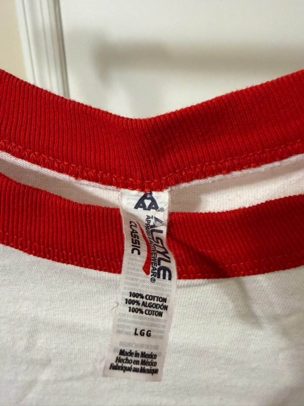 Alstyle baseball tee - Picture 2 of 2